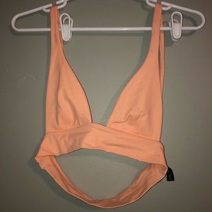Disruptive Youth Salmon Bikini Top